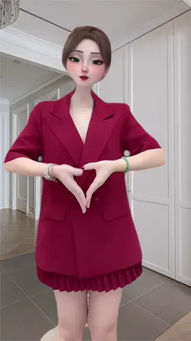 Set Váy Dập Ly Mix Áo Vest Thiết Kế🎀#setvayxinh #setdoxinh #xuhuong #xhtiktok 