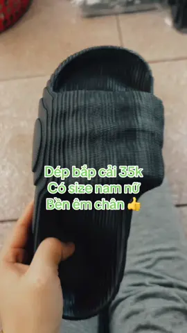 Dép bắp cải nam nữ 35k 