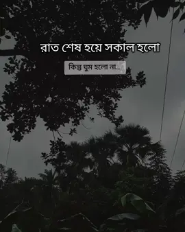 ঘুম নেই আজ ৪ দিন 😅💔