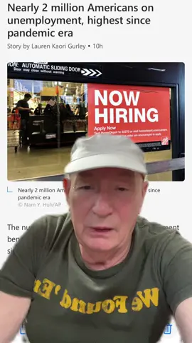 Trump wrecked the economy. Unemployment is up unemployment is the highest it been since the pandemic. Trump promised more jobs failing. Trump promised lower prices. Prices are up. Trump is a complete disaster on the economy. #trump #jobs  #greenscreen 