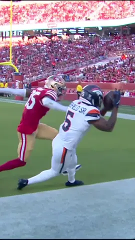 toe tap swag 🤩 #nfl #denver #broncos #trentsherfield
