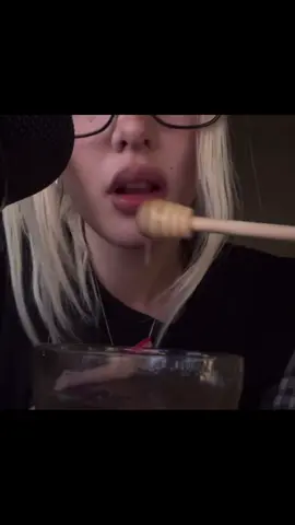 Eating honey😴Fcknvamp on yt🥰#asmr #sleep #asmrvideo #relax  #asmrsound 
