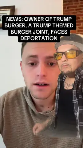 #duet with @Aaron Parnas Trump Burger Owner Faces Deportation: Irony Hits Hard at Themed Eatery! 🍔🚫 #TrumpBurger #DeportationDrama #TrumpThemed #BurgerJoint #ImmigrationNews #BreakingNews #USPolitics #FoodNews #IronyAlert #RestaurantOwner #MAGA #AmericaFirst #LegalBattle #ViralNews #FoodieFail #TrumpSupporter #DeportationStory #HeadlineNews #EateryCrisis #PoliticalTwist #BurgerWars #ImmigrantStory #NewsAlert