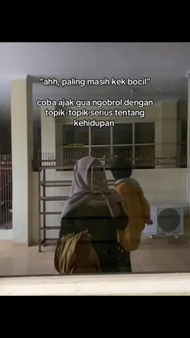 emg kek bocil tengil, tp pemikiran beda ye