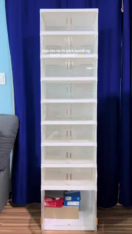 Yes! This is your sign! ✨ #shoecabinet #shoestorage #shoeorganizer #shoerack #shoesorganizer 