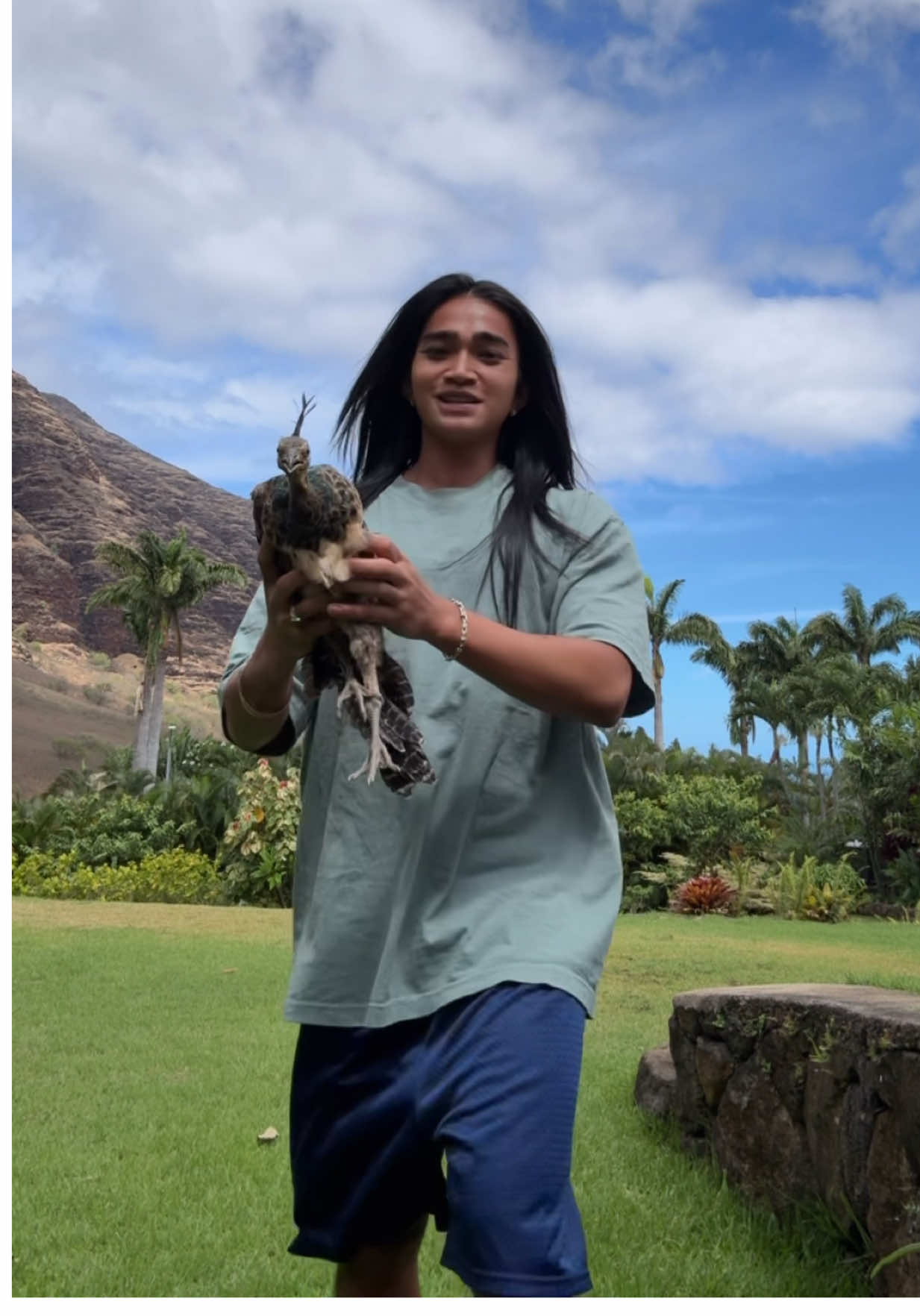 Me with somebodies peachick….