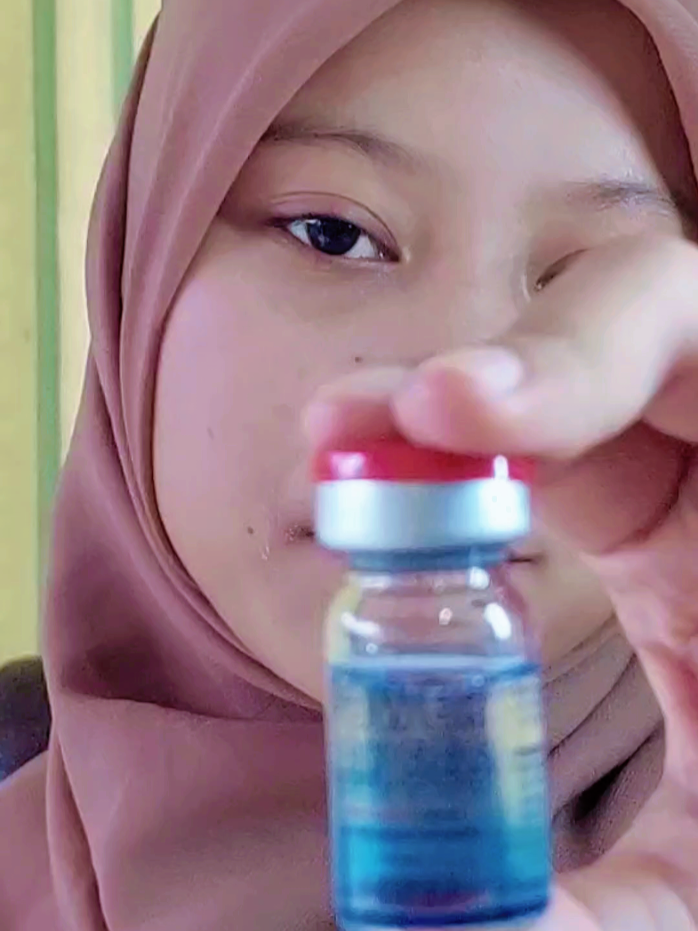 Membalas @comt_29 Gak kelihatan, santai aja #softlens #transparan 