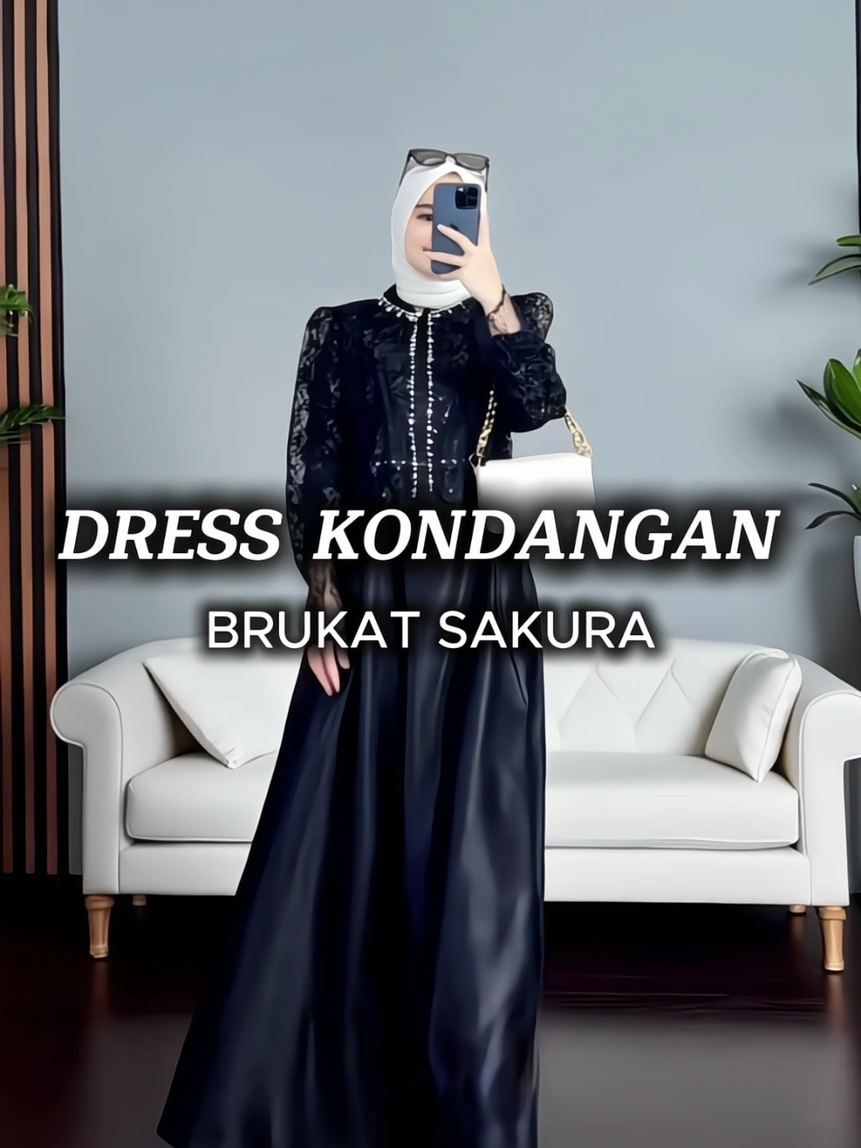 Dress Dengan Brukat Sakura Membuat Tampilan Kita Lebih Cantik Dan Elegan #dressbridesmaid #dreskondangan #ootdhijab #dresssatinpremium   