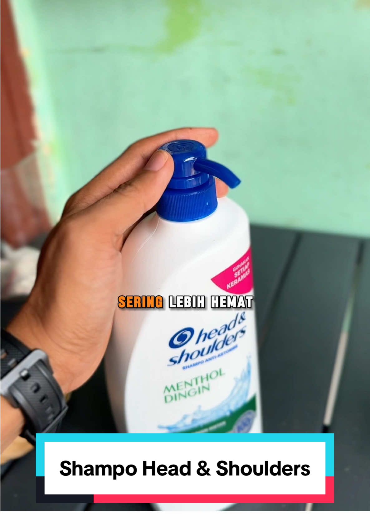 Shampoo Head And Shoulders Menthol dingin 840ml. #shampoosetiaphari #shampoheadandshoulders #headandshoulders #shampoo #sampo 