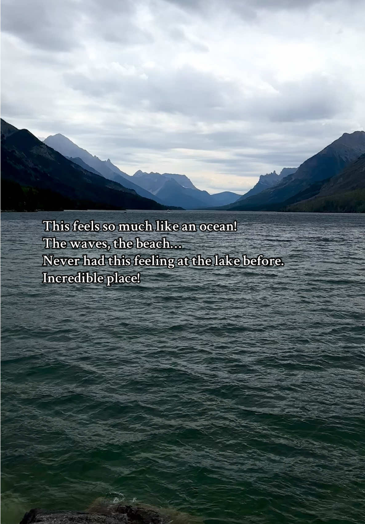 Wanna go back and chill at this spot again. What a magnificent place! #trendingsounds #watertonlakesnationalpark #traveltok #bucketlisttravel #travelalberta #canadianrockies 