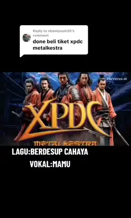 Mamu Bersemangat Prektis .. Tiket Pun Laku Penjualan .. Terima Kasih Setia Menyokong XPDC ..Dulu Kini Dan selamanya .. Vokolis Bertukar ganti Perkara Biasa ...  Ada Vibe Suara Ali ke Mamu Ni??