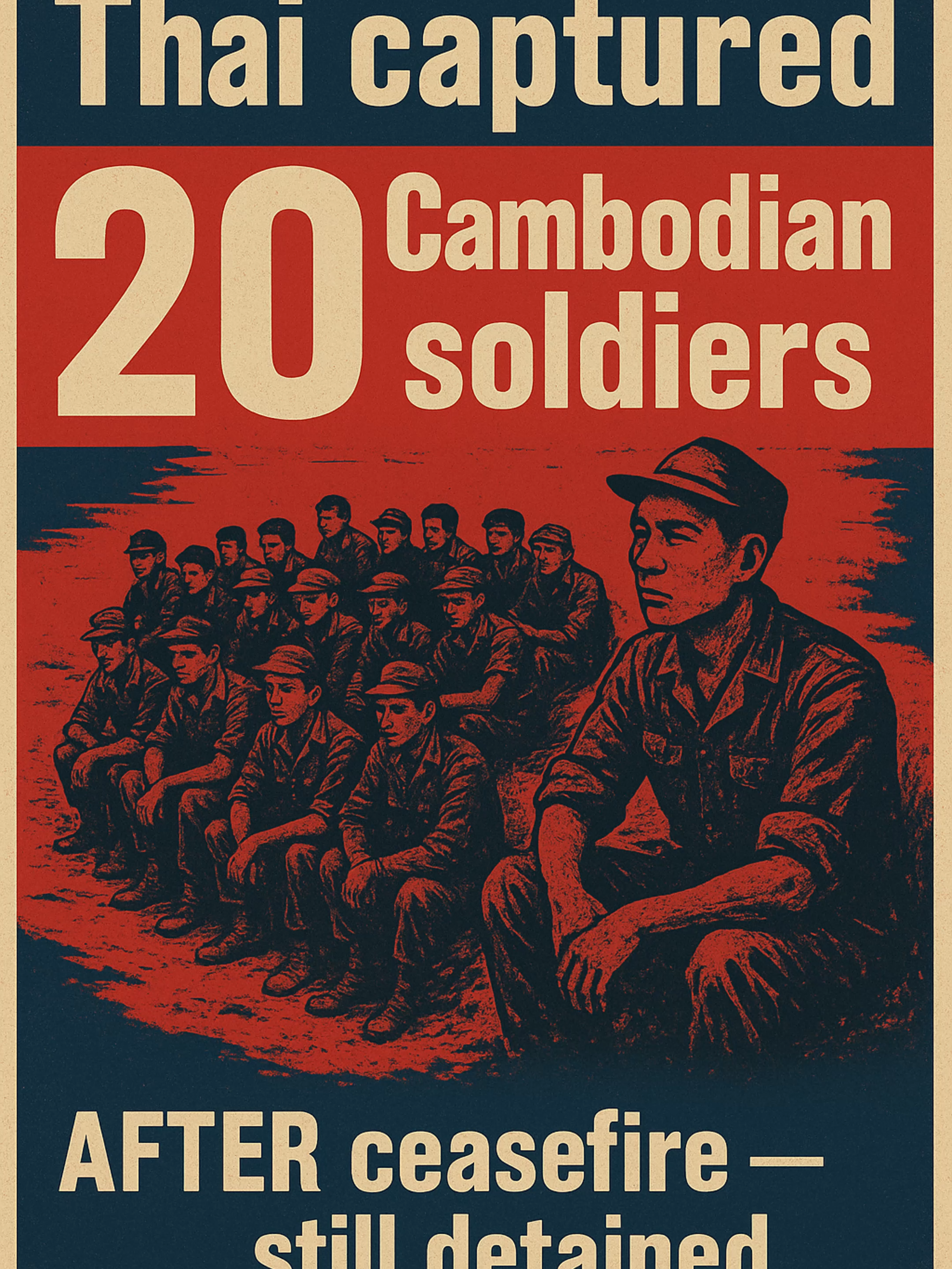 Cambodian's Pain #JusticeForCambodia #ReleaseOurBrothers #ReleaseCambodiaSoldiers #JusticeForVictim
