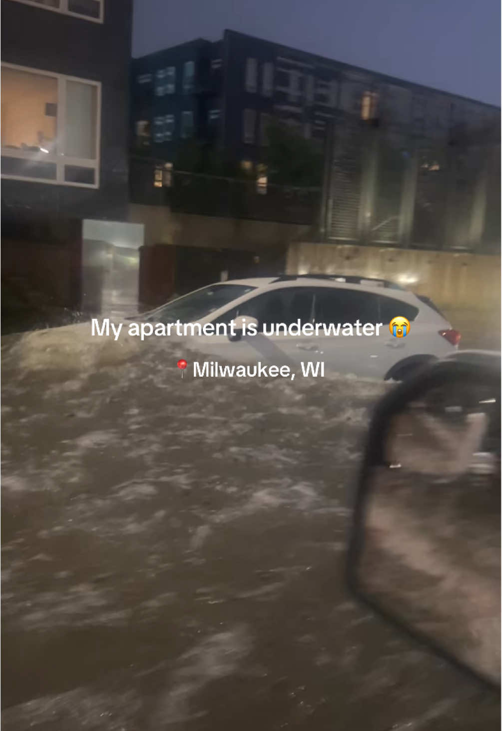 This would be a perfect time to own a boat! 😭 #milwaukee #wisconsin #flood #fyp #foryou #explore #statefair 