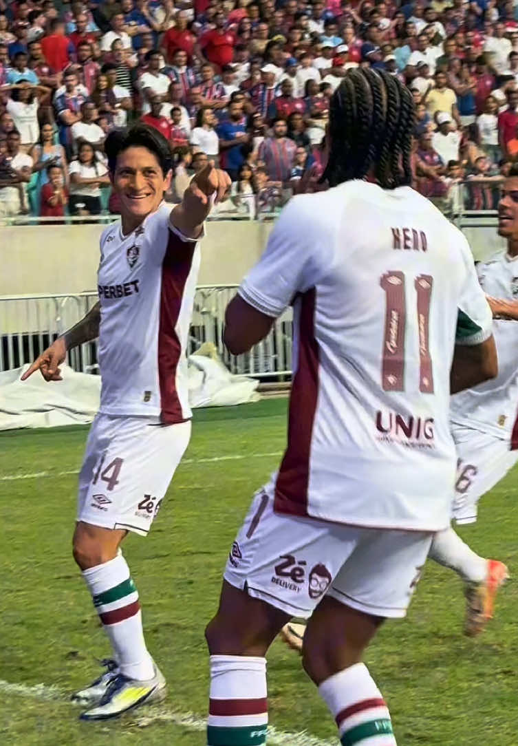 Dois de Germán Cano e o terceiro de Nonato da Arena Fonte Nova! #Fluminense #GermanCano #TikTokEsportes 