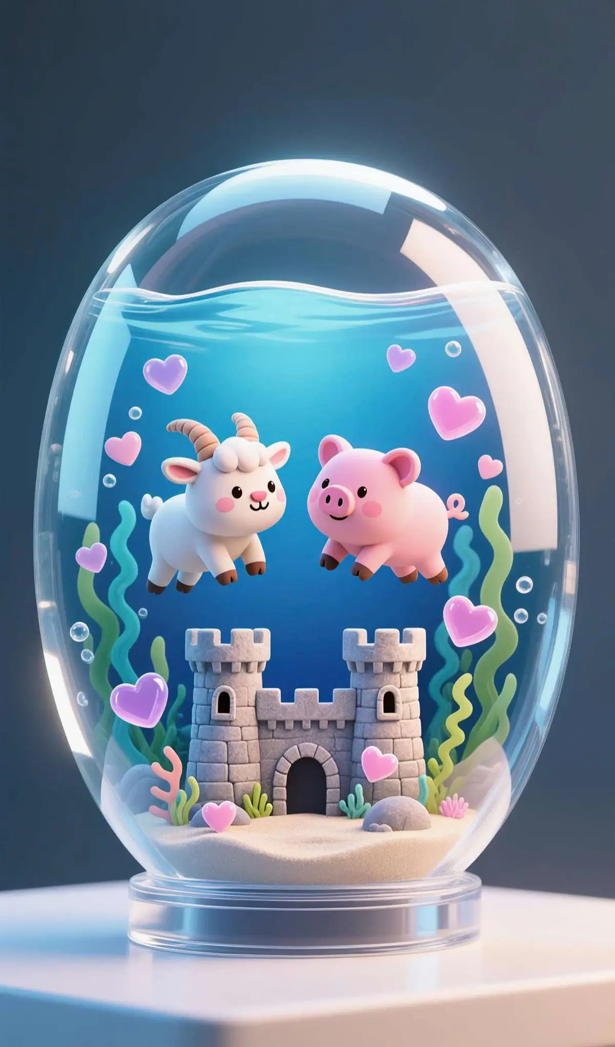 Khi chúng mình về chung một khu 🥰 #fyp #xuhuong #cuteanimals #cutepics2025 #couplegoals #wallpaper #kawaii #chibi 