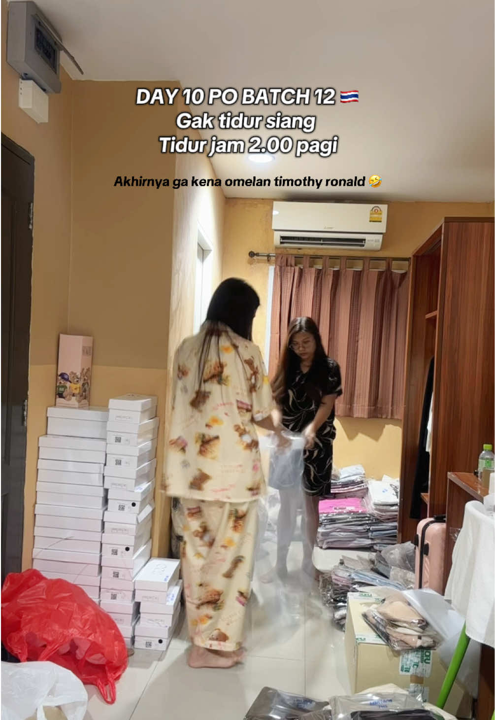 Akhirnya lulus challenge gak tidur siang 🤣🤣🤣  H-4 CLOSE PO SENGKUU 🔥 Yuk bombardir lagii  #jastipbangkok 