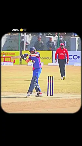 AK16🥺🖤 #anilian_rajan #anilkumarsah #nepalcricket #cricketassociationofnepal #fypシ゚ #goviral #rajan_editz 
