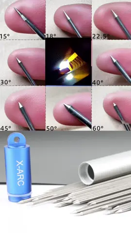 For TIG welding, what angle do you usually grind the tungsten electrode to?#tig #welding #tungstensharpener #tungstenelectrodes #weldingschool #tungstengrinder #tigwelder #weld #tungsten #tungstenangle #pipewelder #aluminumweld 