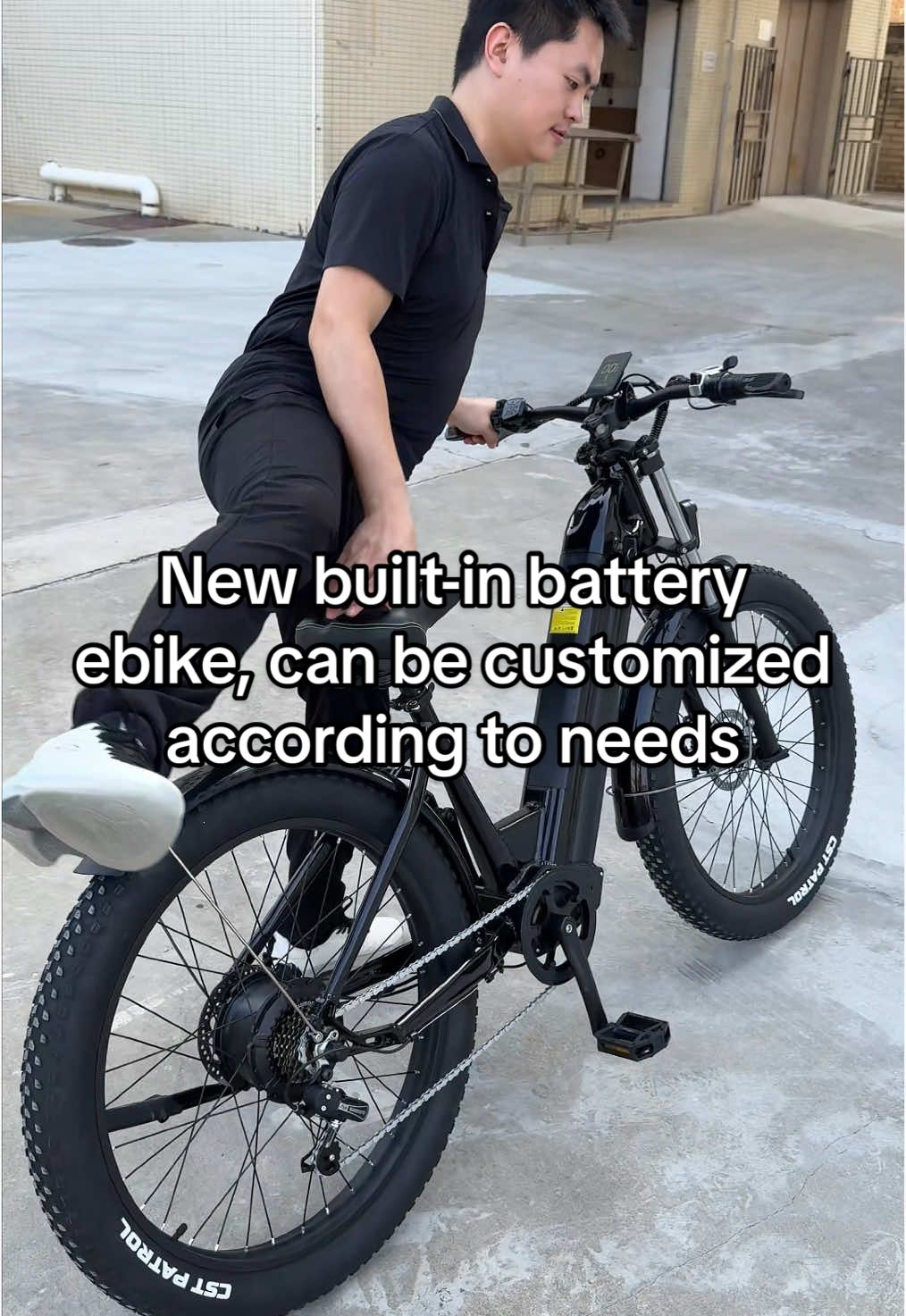 New built-in battery ebike, can be customized according to need, First choice for commuting. #ebikemanufacturer #ebikefactory #sinohonebike #factorydirect #ebikes #ebikemodel #ebikeshop #wholesale 