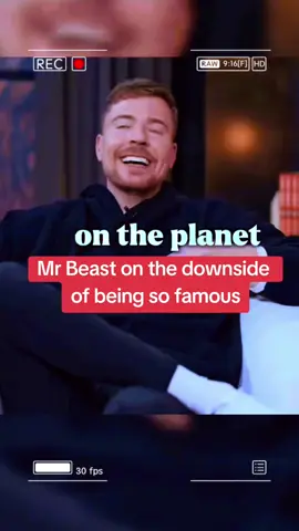 Mr Beast on the downside of being so famous