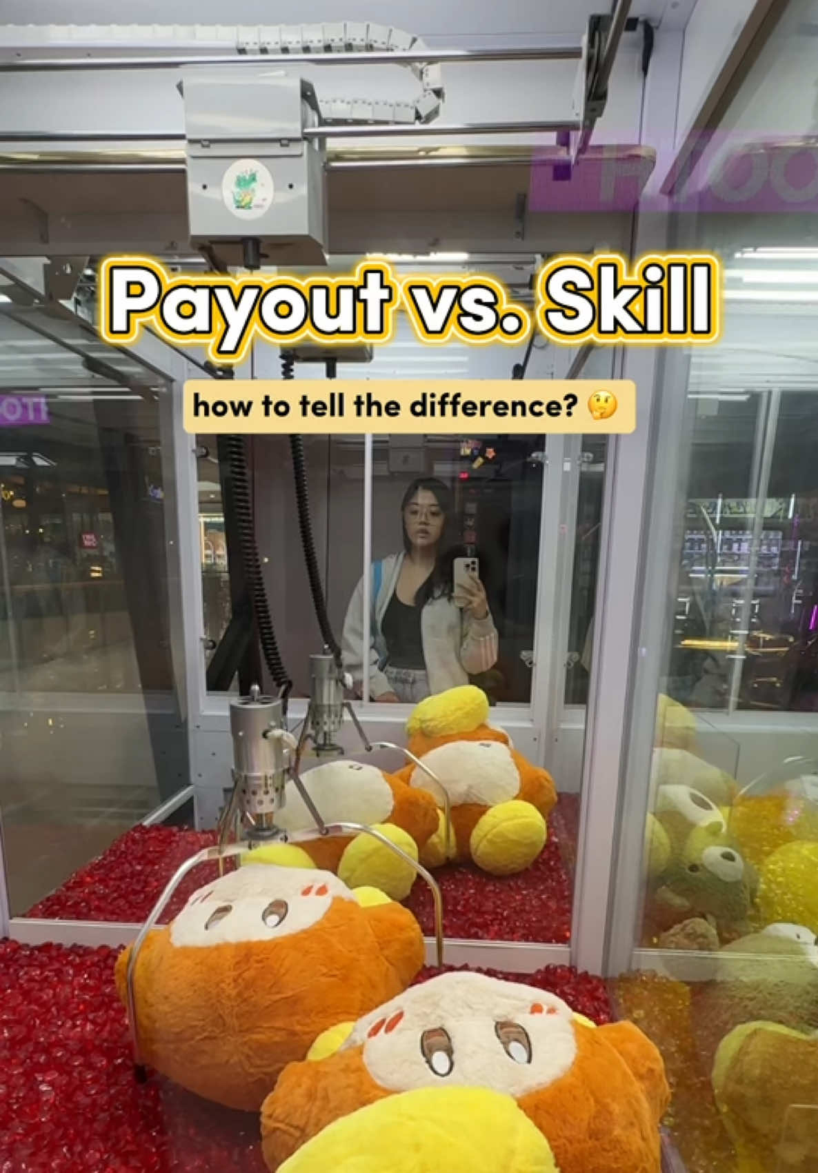 some wins are payout, others are skill 🤷🏻‍♀️ what’s more satisfying? #clawmachine #clawmachinewin #arcadeph #arcade #cranegame 