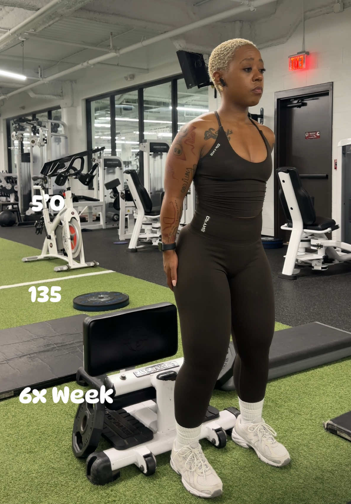 Becoming your own inspo,   A feeling I want for all my girls  #gymgirl #girlswholift #Fitness #gymtips #gymtiktok #buildingmusclelosingfat #bodyrecomposition #gymmotivation 