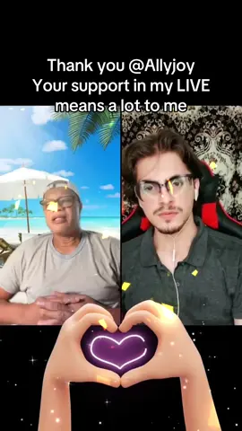 Allyjoy, thank you for the incredible support in my LIVE! I will keep creating better LIVE content!@Allyjoy #tiktoklive #livehighlights #livegift #handheart #heartitout 