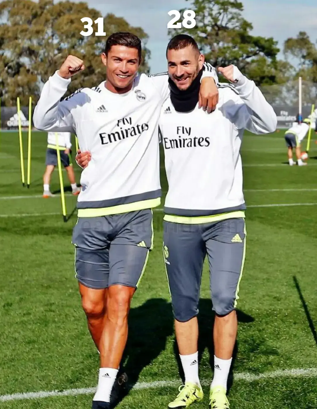 Cristiano Ronaldo and Karim Benzema were teammates at Real Madrid from 2009 to 2018. On-field chemistry: They had a strong professional relationship, with Benzema often praised for his unselfish play that allowed Ronaldo to thrive as the team’s top scorer. Ronaldo himself has spoken highly of Benzema as a teammate. Off the field: Their relationship was respectful and professional. While they weren’t known for being extremely close off the field, they maintained a solid friendship and mutual respect.