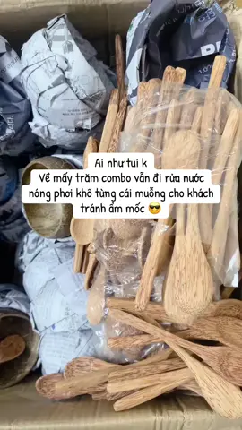 Mấy bà mua về ngâm rửa lại nước nóng phơi ráo hẳn để tránh trong chỗ ẩm k bị mốc nhaaa #tiembotlanhorganic #skincare #batdua #combobatdua 