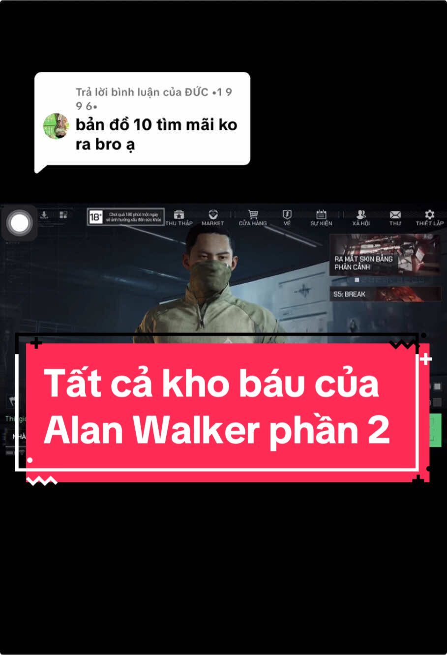 Trả lời @ĐỨC •1 9 9 6• Tất cả kho báu của Alan Walker phần 2 #tamtrang #story #deltaforcemobile #gaming 