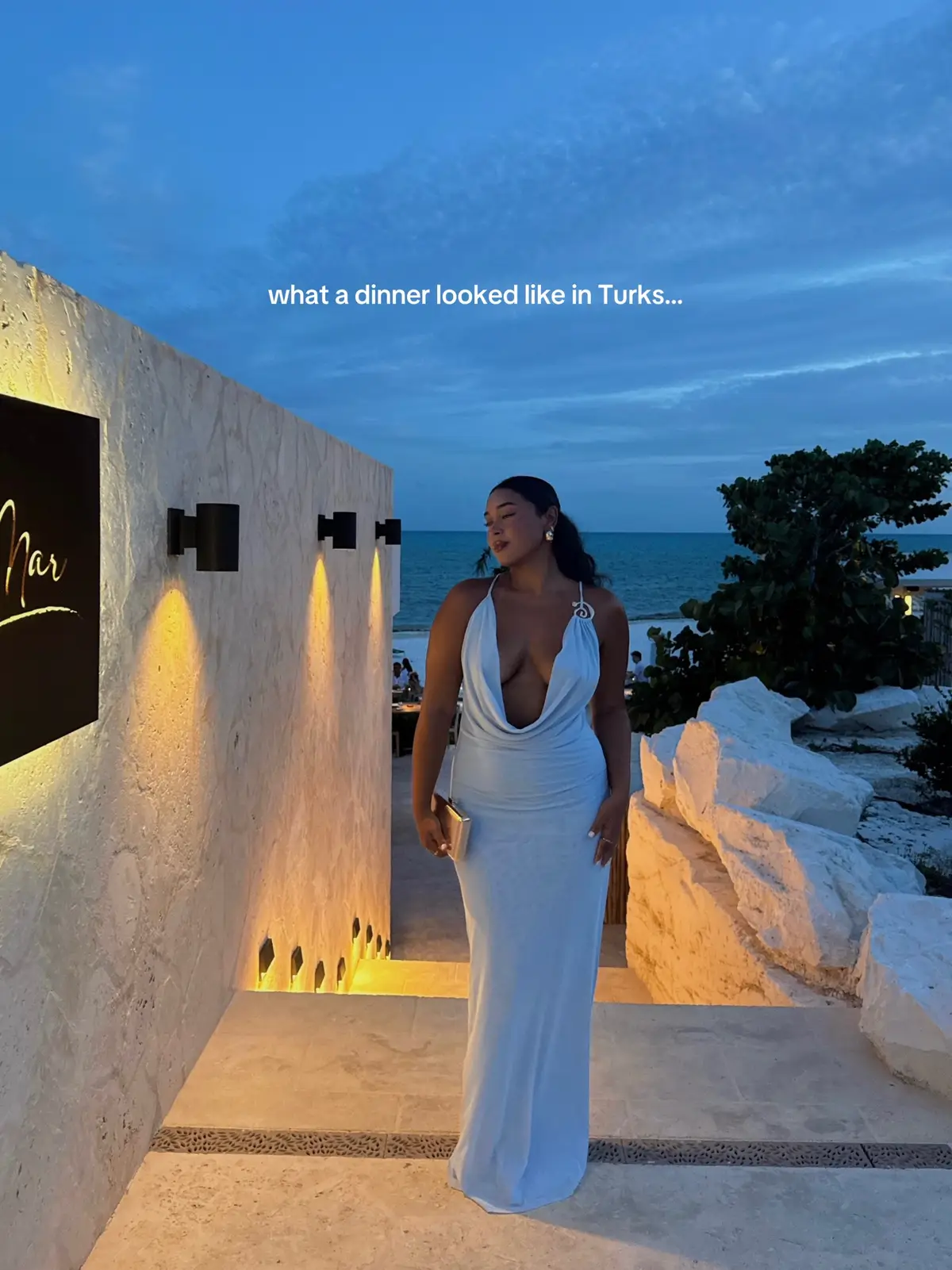 one of the most picturesque restaurants I’ve ever been to #turksandcaicos 