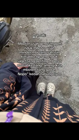 Nggih mak🥹💐