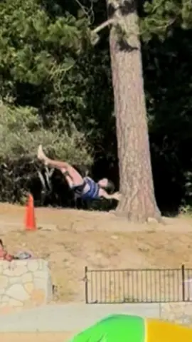 My entertainment for the day at the lake…watching dads jump on a raft and seeing how high the kids would fly lol. #lakearrowhead #lake #humor #summerfun #funny #catchingair #haha 