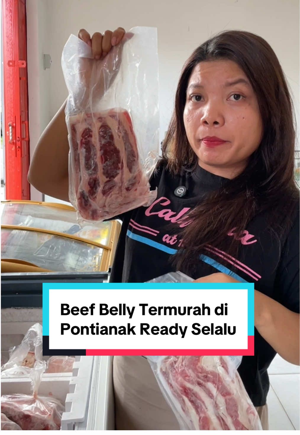 Beef belly termurah di Pontianak selalu ready cocok untuk digrill atau dikuah, cuss segera diorder #fyp #fy #frozenfood #pontianak #sayuransehat #pontianakviral #daging #igarusuk #beefbelly 