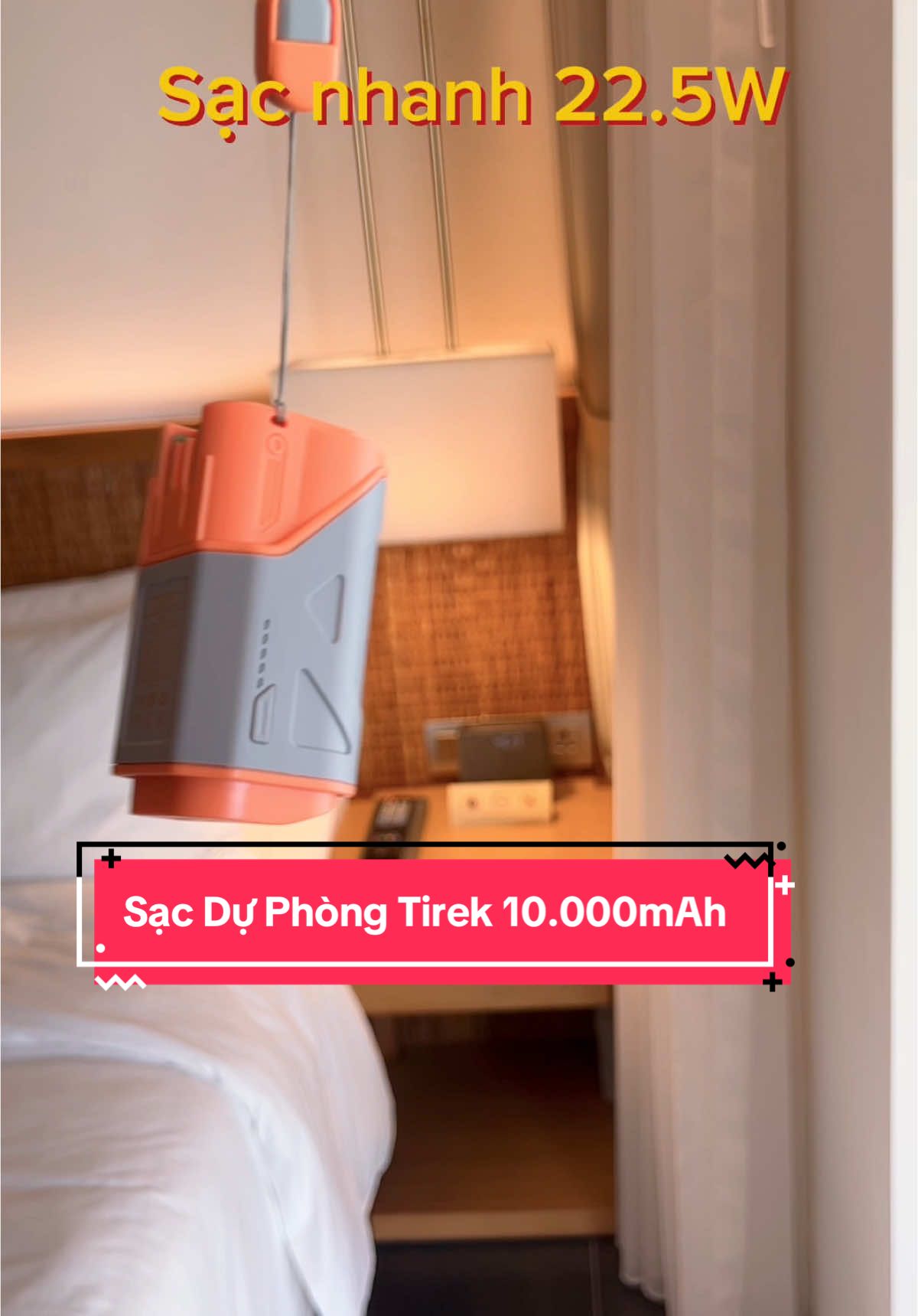 Sạc Dự Phòng Tirek 10.000mAh#sạc #sacduphong #sacduphongmini #dexuat #xuhuongtiktok #sackhongdaymagchage20w #topthinhhanh #maisimreview 