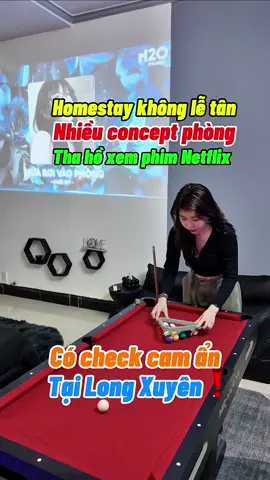 Homestay không lễ tân, nhiều concept phòng tha hồ xem phim Netflix, có check cam ẩn tại Long Xuyên❗️#thaodau #trending #xuhuongtiktok #localhome #localhomelongxuyen #longxuyen #homestaytucheckin #reviewhomestaylongxuyen #lahomestay #minahomestay #mochome #chillhomestay 