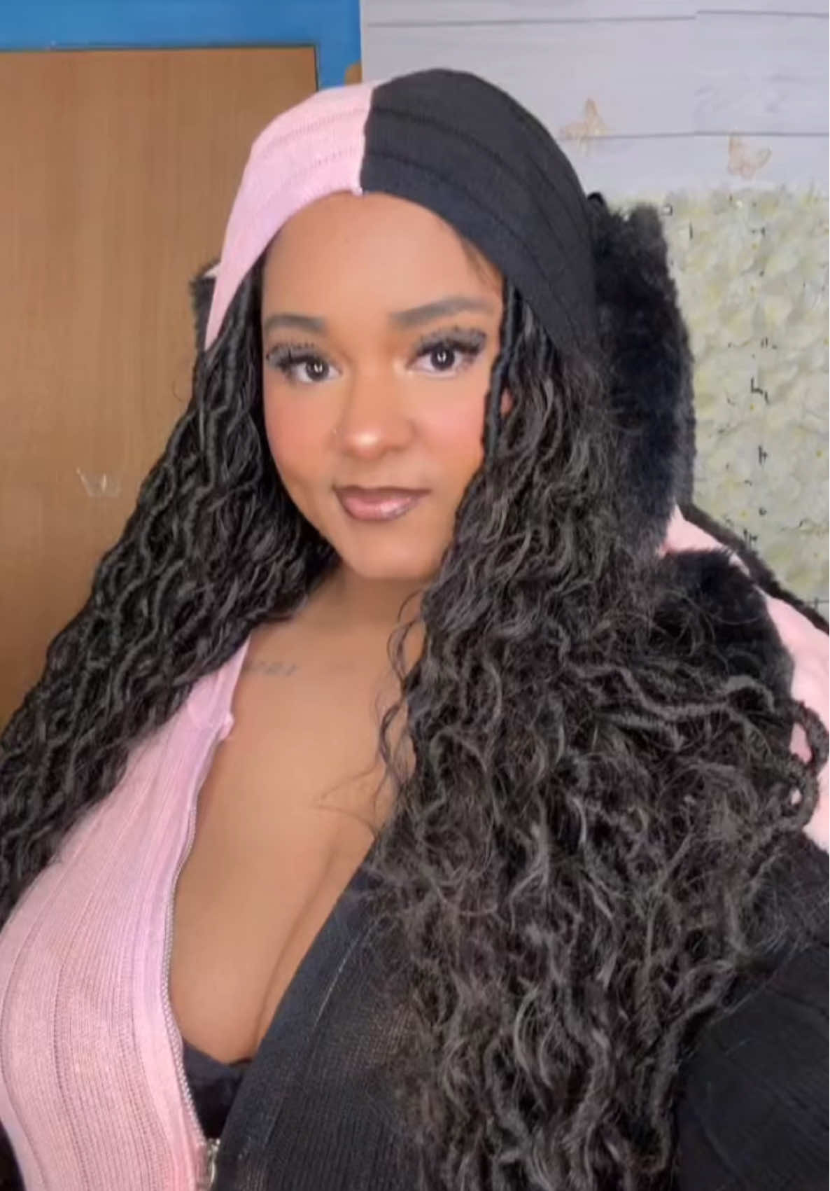 I wanna wake up with you 💗🖤🎶✨ KORURACLUB Bunny Suit | Knitted Rabbit Ears Jumpsuit with Zipper-  plus size -I'm usually around xl / xxl - sold by koruraclub ( ON TIKTOK )