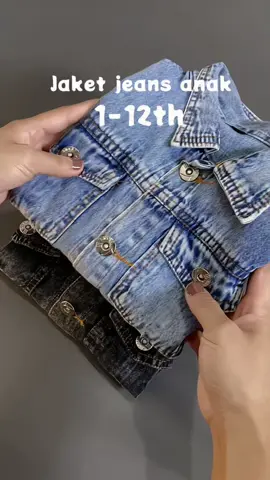 Rekomendasi jaket jeans anak