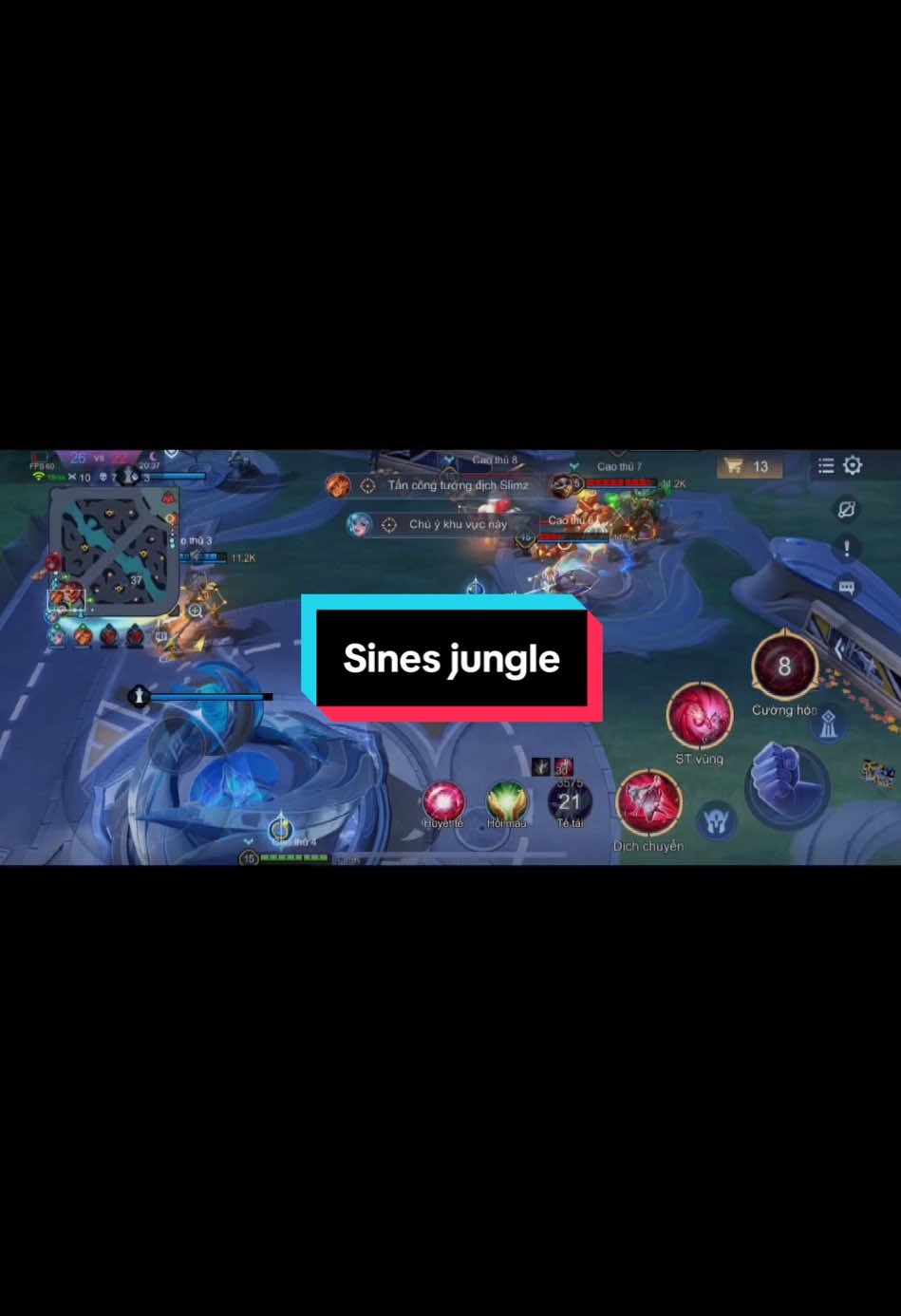 Sau khi chỉnh sửa sinestrea , huyết tế được cho là vừa có lợi mà cũng vừa có hại.#sinestrea #sinesjungle #lienquanmobile 