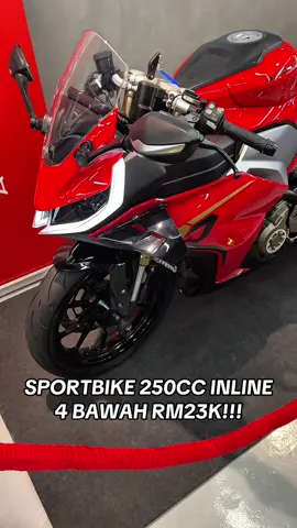 SPORTBIKE 250CC INLINE 4 BAWAH RM23K!!! QJMOTOR SRK250RD