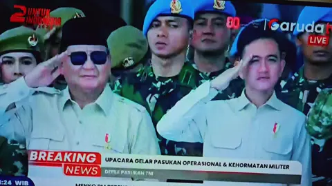 DEFILE PASUKAN TNI DALAM RANGKA UPACARA GELAR PASUKAN OPERASIONAL #tentaranasionalindonesia  #tentara  #republikindonesia 