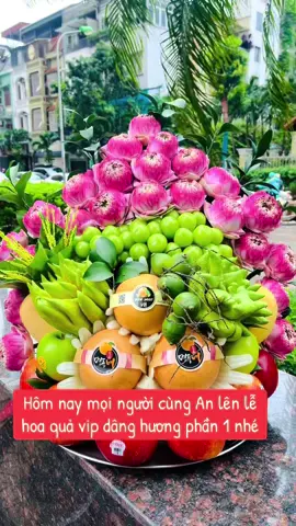 Hướng dẫn lên set hoa quả vip dâng hương phần 1.