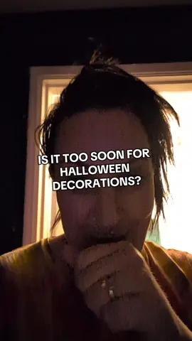 is it too soon for Halloween decorations? mine are going up and I'm not ashamed 🖤 #halloween2025 #halloweendecorations #halloweendecor #tiktokmademebuyit #dealdrops 