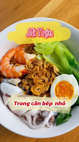 Mì trộn kiểu này mấy anh chị có làm thử chưa nè? #nauan #mitron #bepnhocuahan #monngonmoingay #homnayangiday