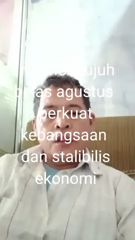#restorasi # momen 17 agurtus perkuat kebangsaan. dan stabilitas perombakan ekonomi