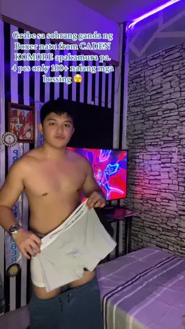 Sobrang ganda talaga mga bossing Caden Komore boxer #clicktheyellowbasket👆 #boxer #boxerbrief #cadenkomoreunderwear #fyp 