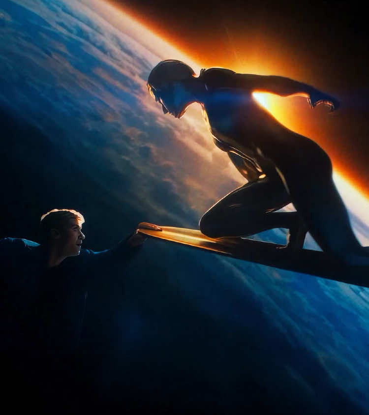I hearld his beginning ##fantasticfour##silversurfer##fyp##fantasticfourfirststeps##fantasticfourfirststepsedit