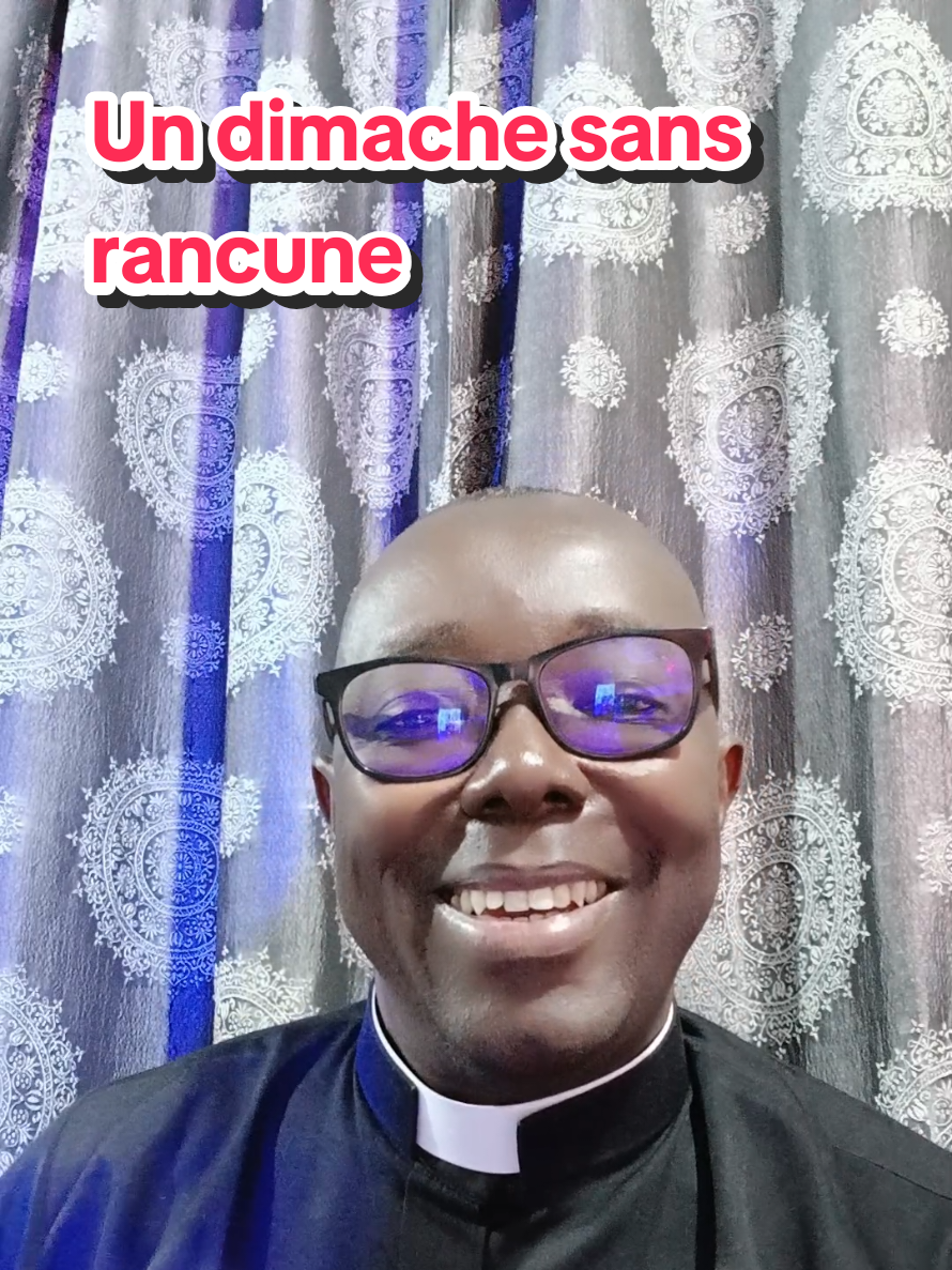 Sans rancune #bonnehumeur #dimanche #paix #jesus #jeanmariekonde 