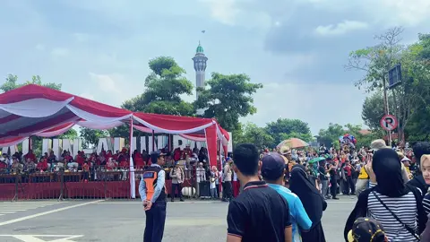 Tamu istimewa di hari jadi kota Pati ke 702 Thn#akpolindonesia #akpolsemarang 