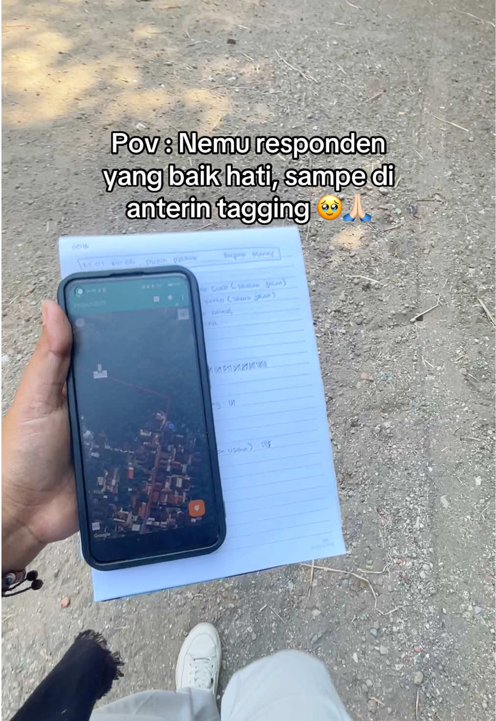 Kalu nemuin responden kek gini, masya allah seneng banget. Sehat selalu bu .. #responden #geotagging #wilkerstat #wilkerstat2025 #peta #sensus #sensusekonomi2026 #pemetaan #mitrabps #fyppppppppppppppppppppppp #bps #ppl #xyzabc 